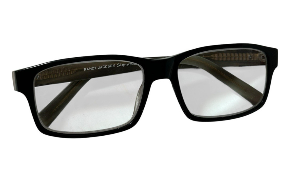Randy Jackson Signature Eyeglasses Mens Black Brown S911 -140 American Idol